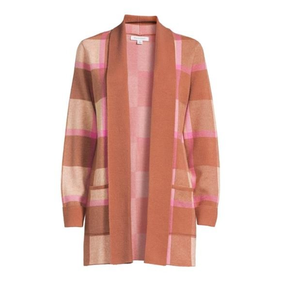 Women's  Cardigan Open Front Sweater with Long Sleeves, Sizes Available , NEW - Picture 2 of 5